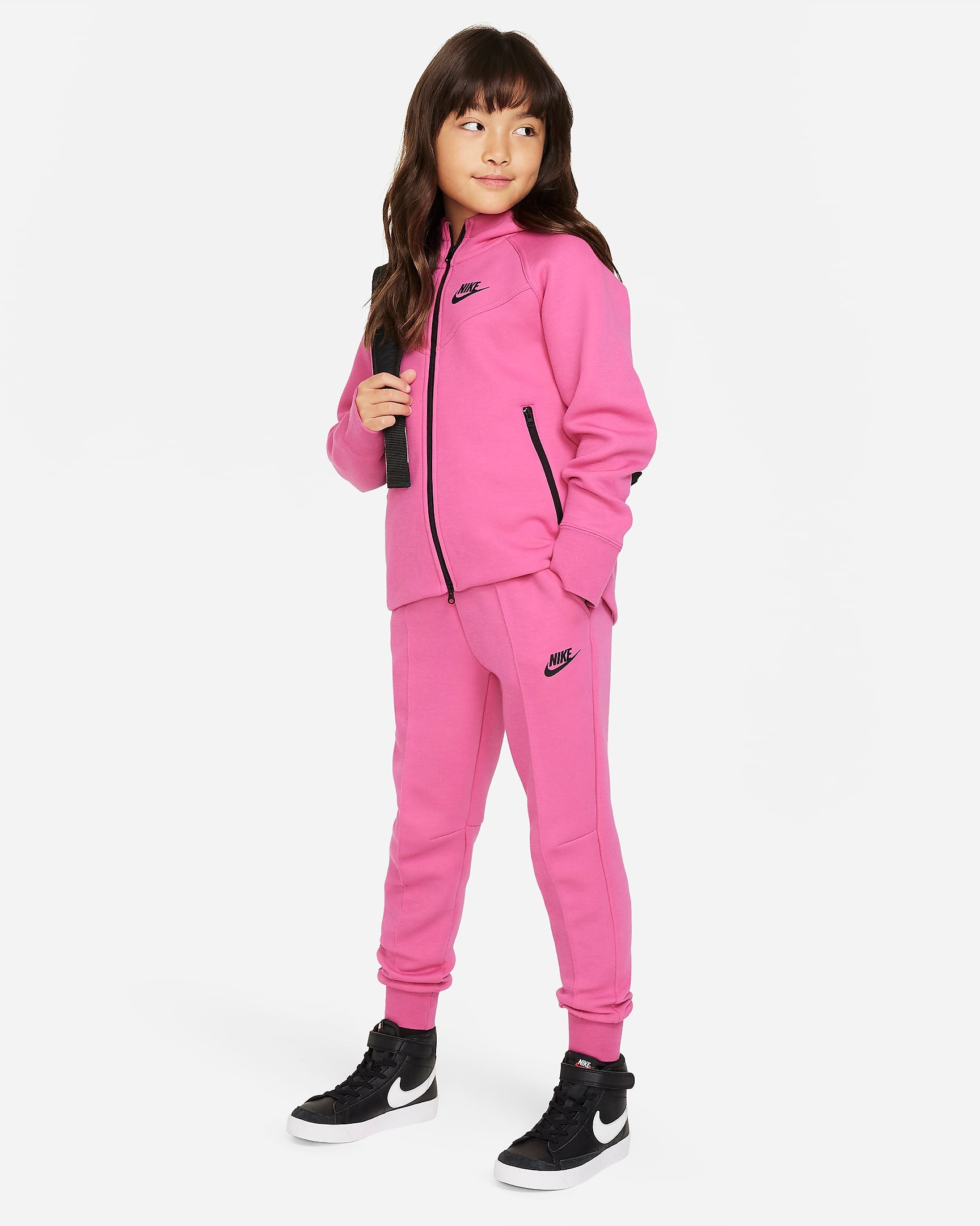 Image of Юношески Панталон NIKE G NSW TCH FLC JGGR - Ballistic-sport